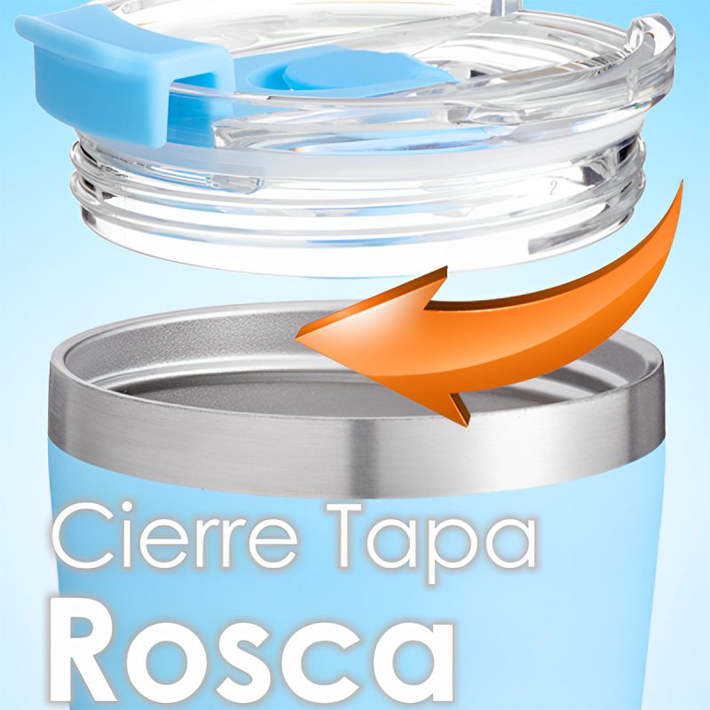 popyum-vaso-termico-13oz-beneficios-tapa-rosca Set de 2 Vasos Térmicos Infantiles de Acero Inoxidable con Tapa y Popote, Rosa-Morado (13oz / 380ml)